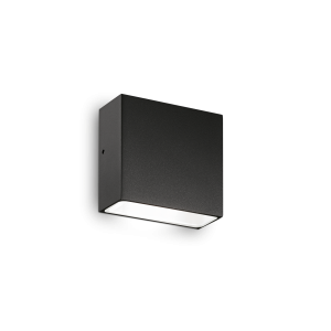 Kinkiet elewacyjny zewnętrzny TETRIS-1 AP1 NERO  IP44 Czarny 326955 Ideal lux