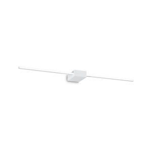 Kinkiet lampa ścienna THEO AP D075 BIANCO 3000K IP20 Biały 311777 Ideal lux