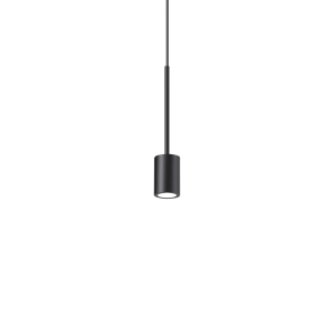 Lampa wisząca ARCHIMEDE SP CILINDRO NERO 3000K IP20 Czarny 328331 Ideal lux