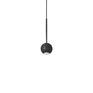 Lampa wisząca ARCHIMEDE SP SFERA NERO 3000K IP20 Czarny 328355 Ideal lux