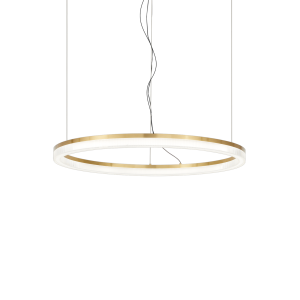 Lampa wisząca CROWN SP D60 3000K IP20 Mosiądz 314938 Ideal lux