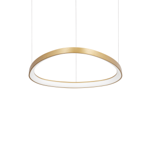 Lampa wisząca GEMINI SP D061 DALI/PUSH OTTONE 3000K IP20 Mosiądz 304700 Ideal lux