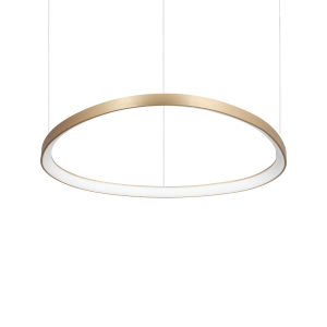 Lampa wisząca GEMINI SP D081 DALI/PUSH OTTONE 3000K IP20 Mosiądz 304731 Ideal lux