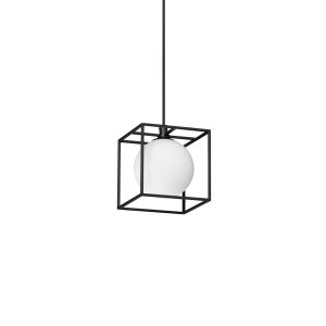 Lampa wisząca LINGOTTO SP1 NERO  IP20 Czarny 327839 Ideal lux