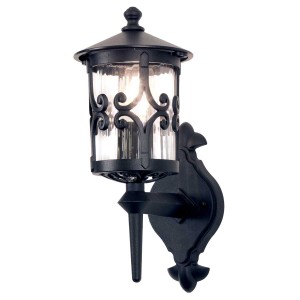 Latarnia naścienna Hereford - 1 źródło światła BL10-BLACK Elstead Lighting