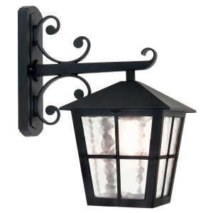 Latarnia naścienna Canterbury - 1 źródło światła BL52M-BLACK Elstead Lighting