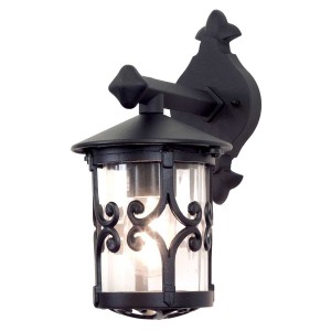 Latarnia naścienna Hereford - 1 źródło światła BL8-BLACK Elstead Lighting