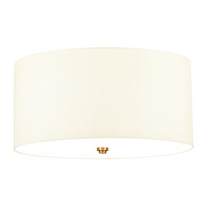 Plafon 46 cm Fletcher - 3 źródła światła - Postarzany mosiądz DL-FLETCHER18-3LT-IV-AB Elstead Lighting
