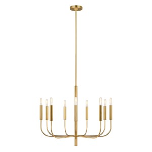 Lampa wisząca Brianna - 9 źródeł światła - Oksydowany mosiądz FE-BRIANNA9-BB Elstead Lighting