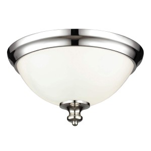 Plafon Parkman - 2 źródła światła - Polerowany nikiel FE-PARKMAN-F-PN Elstead Lighting