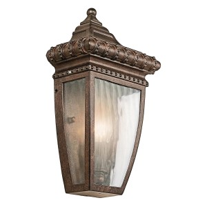 Latarnia naścienna Venetian Rain - 1 źródło światła KL-VENETIAN7-S Elstead Lighting