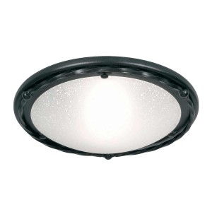 Plafon Pembroke - 1 źródło światło - Czarny PB-F-B-BLACK Elstead Lighting
