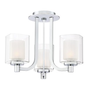 Półplafon Kolt - 3 źródła światła QZ-KOLT-SF-PC-BATH Elstead Lighting