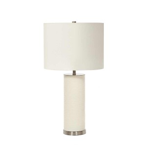Lampa stołowa Ripple - 1 źródło światła - Biała RIPPLE-TL-WHT Elstead Lighting