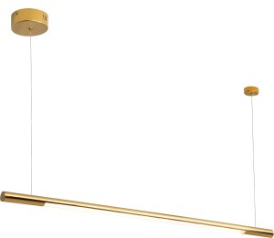 Maxlight Organic Horizon P0356D Lampa Wisząca Ściemnialna Złota