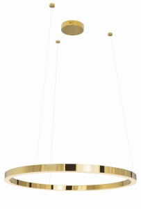 Maxlight Luxury P0370D Lampa Wisząca Złota Duża Ściemnialna