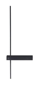 Maxlight Sabre W0281 Kinkiet Czarny