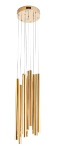 Maxlight Organic Gold P0265D Lampa Wisząca Średnia Ściemnialna
