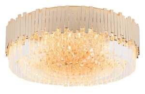Maxlight Trend C0164 Plafon Duży Złoty