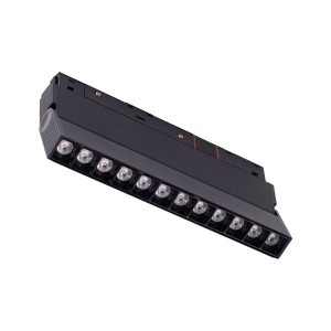 Lampa do szynoprzewodu ALFA CYRUS TRACK MAGNETIC 2LINE 12W CCT SWITCH DIMM BK AZ6246 AZzardo
