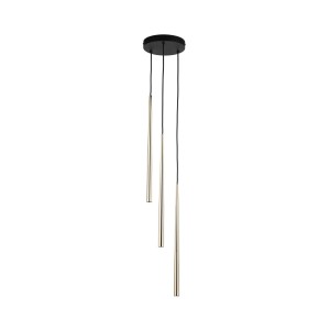 PIANO BLACK GOLD LAMPA WISZACA 3 10117 TK Lighting