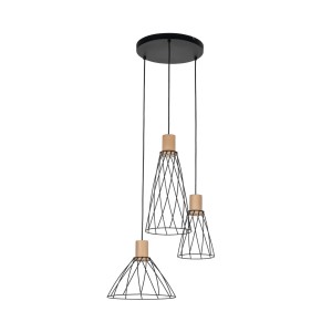 MODESTO WOOD SOSNA LAMPA WISZACA 3 10188 TK Lighting