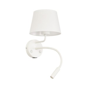 MAJA WHITE KINKIET + USB 10204 TK Lighting