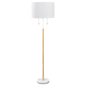 Lampa podłogowa Fogo biała 2xE27 Light Prestige