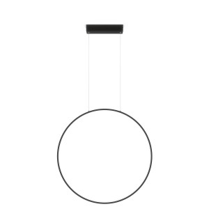 Lampa wisząca Mirror czarna LED CCT Light Prestige