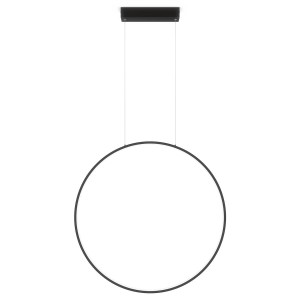 Lampa wisząca Mirror czarna LED CCT Light Prestige