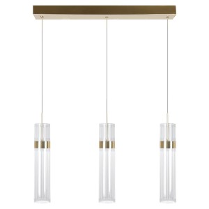 Lampa wisząca Ambiente 3 złota LED CCT Light Prestige