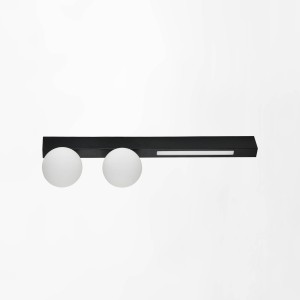 W231102-2 LUND LAMPA SUFITOWA CZARNA/BLACK Zuma Line