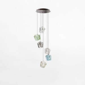 MD3350A-6BL/MIX COLORE LAMPA WISZĄCA Zuma Line