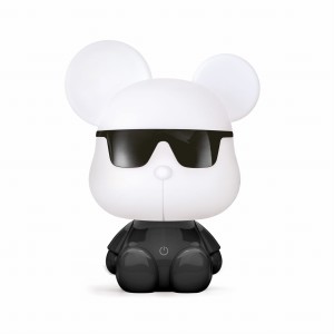 KDR-604B-BL LAMPA STOŁOWA MIŚ CZARNA/BLACK Zuma Line