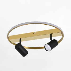 CL231045 VIENNA LAMPA SUFITOWA CZARNA-ZŁOTA/BLACK-GOLD Zuma Line