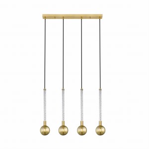 P0583-04A-2GHF MIDA LAMPA WISZĄCA ZŁOTA/GOLD Zuma Line