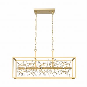 P0578-06C-V7V7 SPRING LAMPA WISZĄCA ZŁOTA/GOLD Zuma Line
