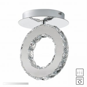 MX3713-1-3CT GIRONA LAMPA SUFITOWA CHROM/CHROME Zuma Line