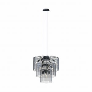 MD3523-14L-EBCN NIRA LAMPA WISZĄCA CZARNA/BLACK Zuma Line