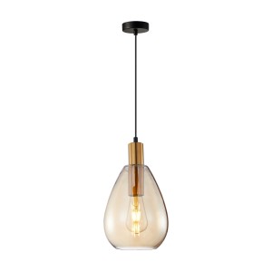 Lampa wisząca ZULO PND-27812-BRO-AMB Italux