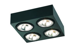 Plafon 4 pł. RODOS  1553 Argon