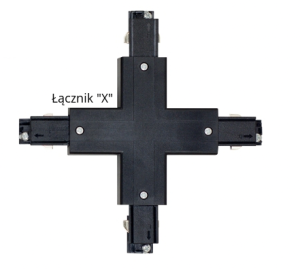 Łącznik typu "x" T-RACK 8041 Argon
