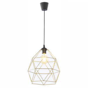 GALAXY BLACK / GOLD LAMPA WISZĄCA 1  XL 3457 TK Lighting