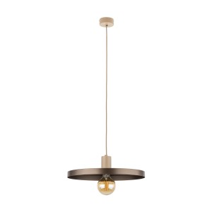 SILA SABIA BROWN 1XE27 LAMPA WISZĄCA 400 10758 TK Lighting
