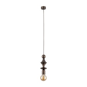 TOWER BROWN LAMPA WISZACA 1XE27 10703 TK Lighting