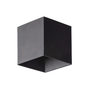 CUBE BLACK KINKIET LED IP 54 18182 TK Lighting