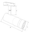 Maxlight-Magnetic-M0041Z-Reflektor-Magnetyczny-Bialy-System-Zigbee-12W-846LM-27005000K-rys-techniczny.jpg