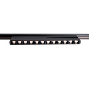 MAXLIGHT N0005Z raster 18W Czarny łamany 2700-5000K Zigbee- MICRO11