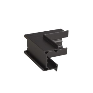 MAXLIGHT NT0014. Kątownik ściana/sufit. Do szyn NT0011, NT0012- MICRO11  czarny