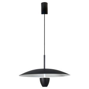 Lampa wisząca Ufo M czarna LED CCT LP-0408/1P M BK Light Prestige
